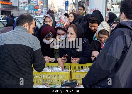 Street scene in Arak Iran 16 March 2019. The United States has