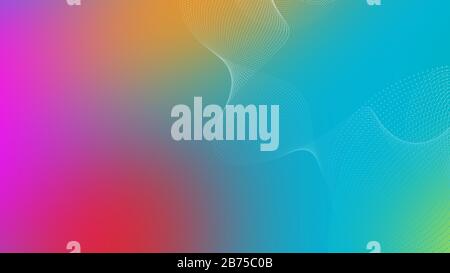 Dotted Wavy Swirls Background | Blurred Background, Digital dotted lines background Stock Photo