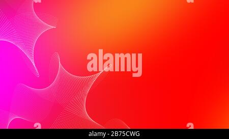 Dotted Wavy Swirls Background | Blurred Background, Digital dotted lines background Stock Photo