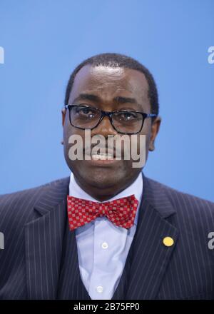 President of African Development Bank Akinwumi Adesina and US President ...