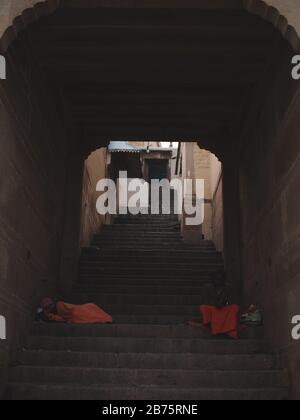 Creepy India Stock Photo