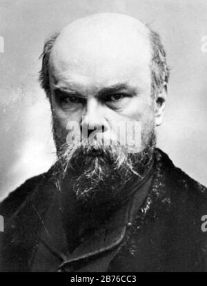 PAUL VERLAINE (1844-1896) French poet about 1893 Stock Photo