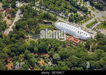 , ZOOM World of Experience in Gelsenkirchen, 17.06.2012, aerial view, Germany, North Rhine-Westphalia, Ruhr Area, Gelsenkirchen Stock Photo