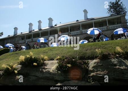 ADMIRALTY HOUSE IS THE OFFICIAL RESIDENCE OF THE GOVERNOR GENERAL OF AUSTRALIA. LOCATED IN THE HARBOURSIDE SUBURB OF KIRRIBILLI, NEW SOUTH WALES. Stock Photo