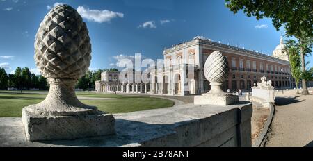 Royal Palace, Aranjuez, Madrid, Spain Stock Photo