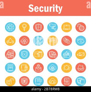 security camera, block and flat style icon vector illustration design ...