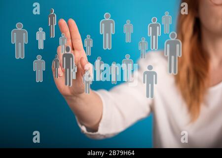 A Group of business partner looking for the future Stock Photo