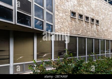 Cuneo Hospital, designed by Belli & Belli, demolished 2016 Stock Photo