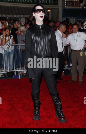 Marilyn Manson at the World Premiere of Walt Disney Pictures' 