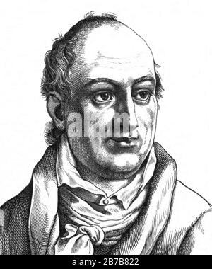 Salomon Gessner. Stock Photo