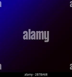 smooth transition from blue to black. abstract gradient background Stock Vector