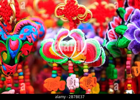 Traditional Chinese handicrafts, Chinese manual pendant Stock Photo