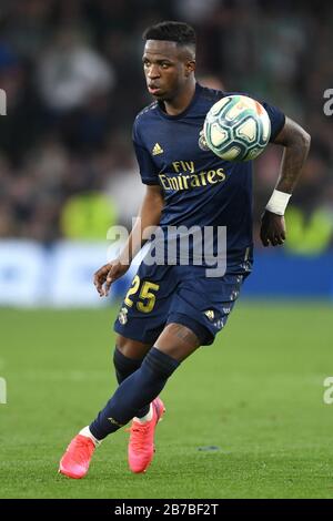 Vinicius Junior of Real Madrid during the UEFA Champions League quarter ...