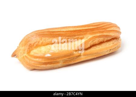 Choux pastry isolated on white background Stock Photo