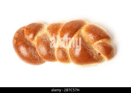 Sweet bun isolated on a white background Stock Photo