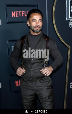 February 5, 2020, Los Angeles, CA, USA: LOS ANGELES - FEB 5:  Kamar de los Reyes at the ''Locke & Key'' Series Premiere Screening at the Egyptian Theater on February 5, 2020 in Los Angeles, CA (Credit Image: © Kay Blake/ZUMA Wire) Stock Photo