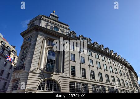 Regent Street, Westend shopping, Westminster, London, United Kingdom Stock Photo