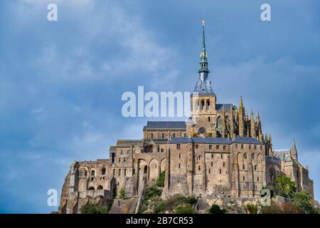Mont Saint-Michel, Normandy, France, Europe Stock Photo