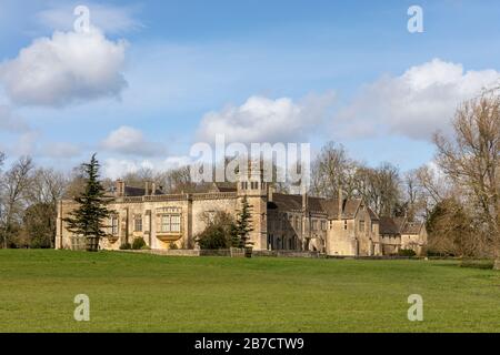 Lacock Abbey - once home to William Henry Fox Talbot, inventor of the photographic negative, Lacock, Wiltshire, UK Stock Photo