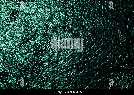 green wall texture shine like a background Stock Photo