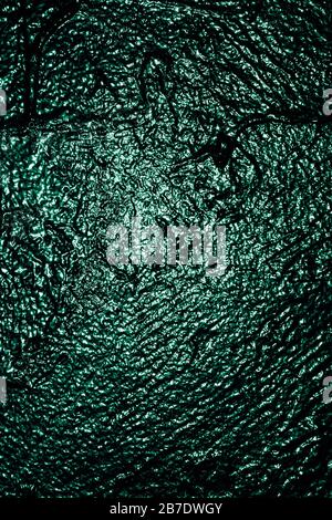 green wall texture shine like a background Stock Photo