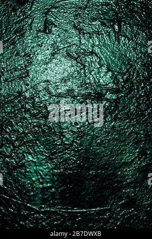green wall texture shine like a background Stock Photo