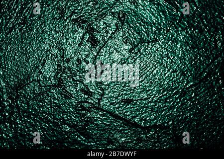 green wall texture shine like a background Stock Photo