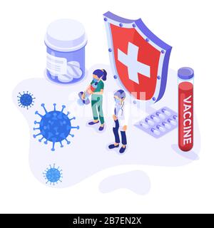 Stop 2019-nCoV Covid-19 Coronavirus Stock Vector