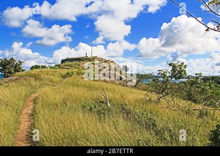 Old Fort Barrington in St. John’s Antigua Stock Photo