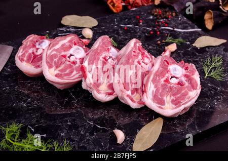 Lamb chow meat (kuzu gerdan) stock photo Stock Photo