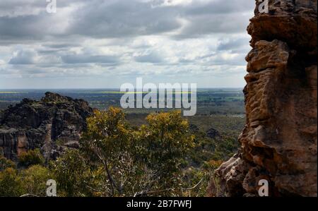 Views from Hollow Mountain. The Grampions National Park, Victoria, Australia. Stock Photo