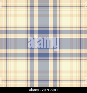 Tartan plaid pattern background. Texture for plaid, tablecloths, clothes, shirts, dresses, paper, bedding, blankets, quilts and other textile products Stock Vector