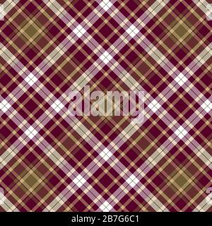 Tartan plaid pattern background. Texture for plaid, tablecloths, clothes, shirts, dresses, paper, bedding, blankets, quilts and other textile products Stock Vector