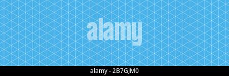 Seamless millimeter graph paper with a n isometric grid Stock Vector
