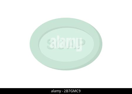 Soap icon flat style simple design. Vector Stock Vector