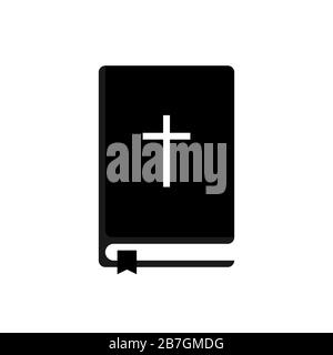 Bible icon flat style. Word of God. Vector Stock Vector Image & Art - Alamy