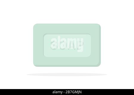 Soap icon flat style simple design. Vector Stock Vector