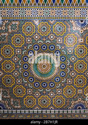 Dar el Bacha Museum of Confluences, Marrakesh. Morocco Stock Photo