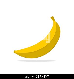 Yellow Banana vector logo template Illustration Design. Vector EPS 10. Stock Photo