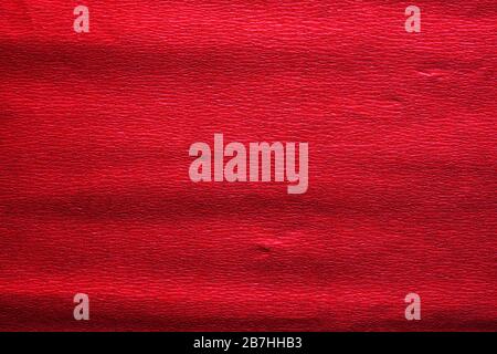 red corrugated paper, background texture Stock Photo