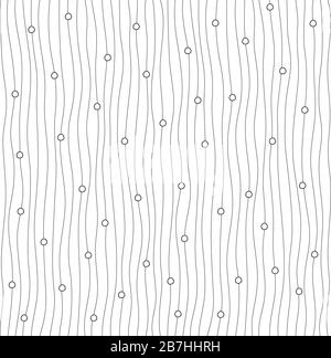monochrome curves seamless Stock Vector