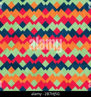 retro seamless pattern Stock Vector