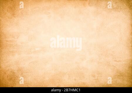 Old vintage retro paper texture background with space for text or image. Grunge surface texture. Stock Photo