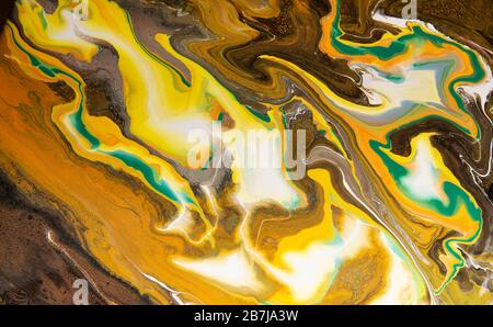 Fragment. Multicolored texture painting. Abstract art background Stock Photo
