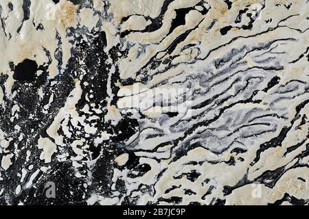 Paint flow abstract background pattern Stock Photo