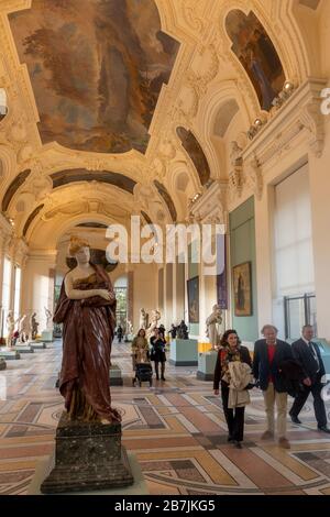 Petit Palais art museum in Paris France Stock Photo