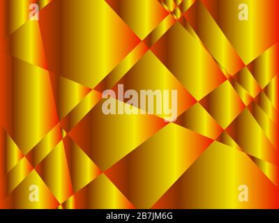 Gradient polygonal background. Geometric abstract pattern with gradient color. Triangles and rectangles. Vector illustration Stock Vector