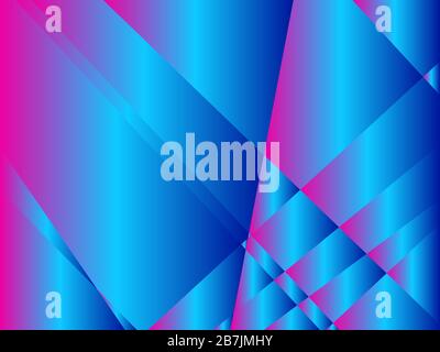 Gradient polygonal background. Geometric abstract pattern with gradient color. Triangles and rectangles. Vector illustration Stock Vector