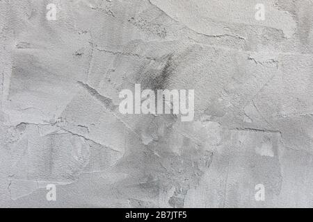 Light gray rough concrete wall or stucco texture background Stock Photo