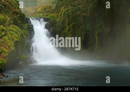 Kikuchi Gorge, Kumamoto Prefecture, Japan Stock Photo